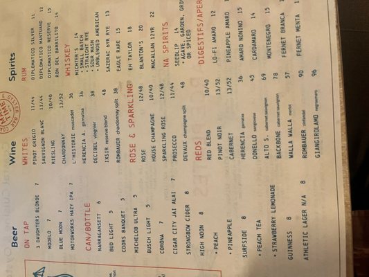 Menu photo 5 Maritime Winter Haven, FL