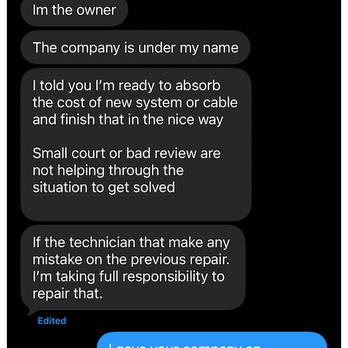 Royale Garage Door Repair - The company's response after its return inspection, in which it attributed the problem to the cable. - Garage Door Services Near Me - Reseda, California Royale Garage Door Repair - The company's response after its return inspection, in which it attributed the problem to the cable. - Garage Door Services Near Me - Reseda, California