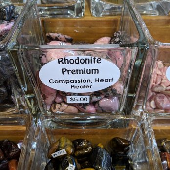 Body Mind & Soul - meditation stones - Rhodonite - Jewelry Near Me - Houston, Texas