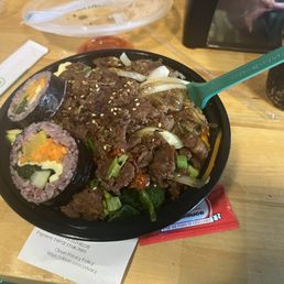 Bulgogi Beef Kimbob Bulgogi Beef Kimbob
