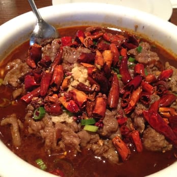 Don Asian Kitchen - Boiled beef with bean sprouts in hot pot - Chinese Near Me - Surrey, British Columbia
