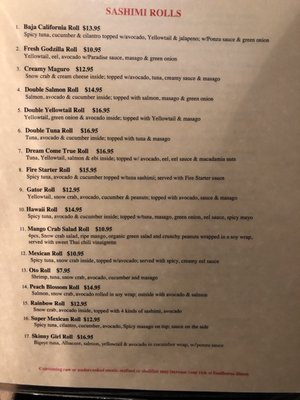Menu photo 6 Oto Sushi Redmond, WA Menu photo 6 Oto Sushi Redmond, WA