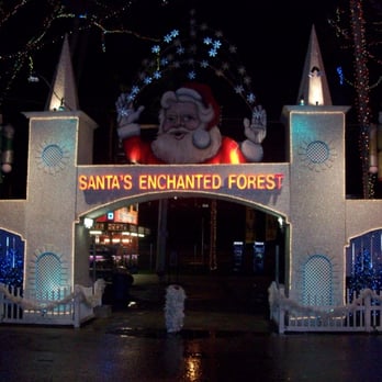 Santa's Enchanted Forest - Entrance to Santa's Enchanted Forest - Amusement Parks Near Me - Miami, Florida
