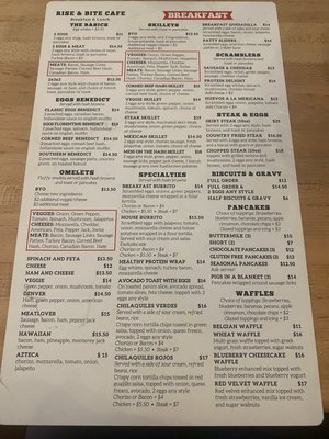 Menu photo 2 Rise & Bite Cafe Naperville, IL