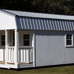 JW Portable Buildings - Portable shed
Gambrel Cabin