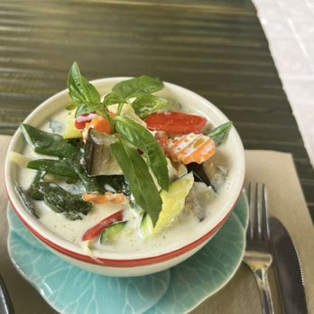 Thai Zaap - Thai green curry with tofu - Thai Near Me - Barcelona, B