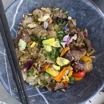Lily - Garlic noodles with surf and turf - Vietnamese Near Me - San Francisco, California