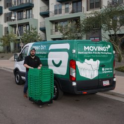 Green Bin - We deliver to your original home or business and pickup from your new home.