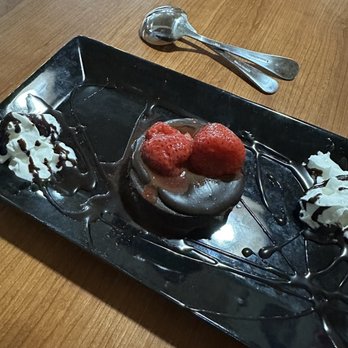 Mustang River Grill - GLUTEN FREE delicious chocolate torte - Cocktail Bars Near Me - Parks, Arizona Mustang River Grill - GLUTEN FREE delicious chocolate torte - Cocktail Bars Near Me - Parks, Arizona