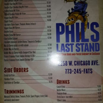 Fatso's Last Stand - Hot Dogs Near Me - Chicago, Illinois Fatso's Last Stand - Hot Dogs Near Me - Chicago, Illinois