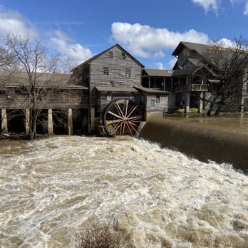 Old Mill Restaurant - Across the river from the general store and old mill restaurant - American Near Me - Pigeon Forge, Tennessee