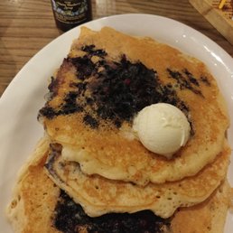 Blueberry Pancake Plate