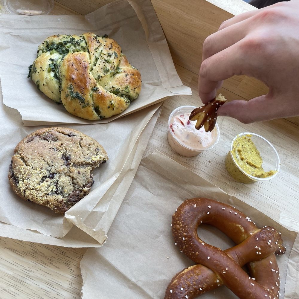 Elbow Bread - Scallion knot - Bakeries Near Me - New York, New York Elbow Bread - Scallion knot - Bakeries Near Me - New York, New York