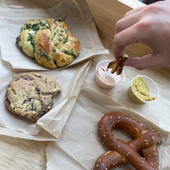 Elbow Bread - Scallion knot - Bakeries Near Me - New York, New York Elbow Bread - Scallion knot - Bakeries Near Me - New York, New York