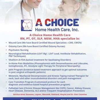 A Choice Home Care - Home Health Care Near Me - Troy, Michigan A Choice Home Care - Home Health Care Near Me - Troy, Michigan