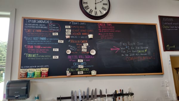 Menu photo 8 Face Rock Creamery Bandon, OR