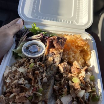 Jeramiahs - Fiesta plate no chicken, extra kelaguen - Guamanian Near Me