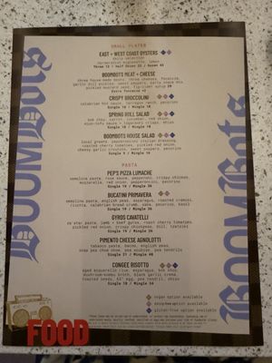 Menu photo 2 Boombots Pasta Shop Denver, CO