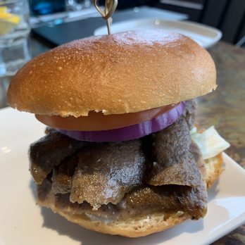 Barangas on the Beach - My fav gyro burger !!! - Greek Near Me - Hamilton, Ontario