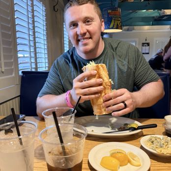 BLUEGILL Restaurant - French Dip Roast Beef Debris Po-boy - Seafood Near Me - Spanish Fort, Alabama