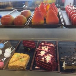 Their desserts looked really good but had no price I think that was kind of odd so I didn't purchase maybe next time... Their desserts looked really good but had no price I think that was kind of odd so I didn't purchase maybe next time...