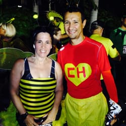 Miami Beach Halloween Half Marathon - Chapulin Colorado! (Latinos will remember this beloved superhero)