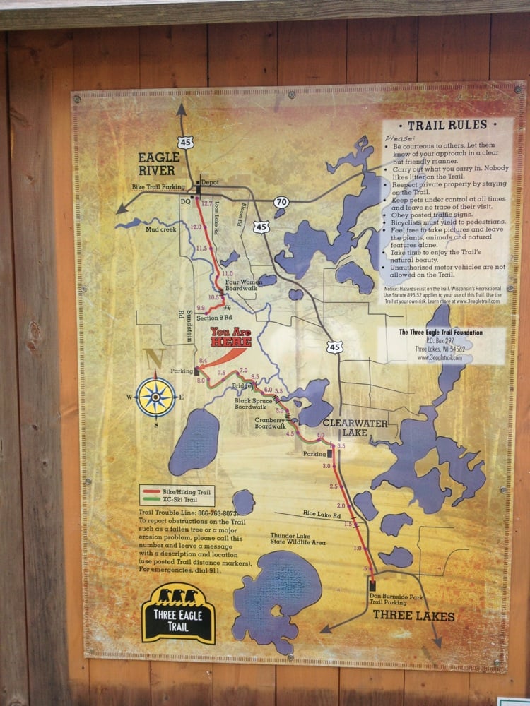 Three Eagle Trail Logo