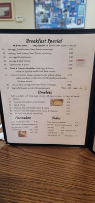 Menu photo 2 Town & Country Cafe Florence, KS Menu photo 2 Town & Country Cafe Florence, KS