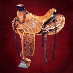 Tip's Western Custom Saddles - Custom Saddle #1041.