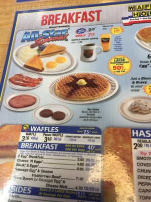 Menu photo 3 Waffle House Loxley, AL