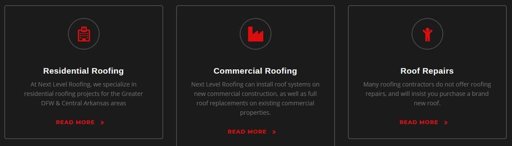 Slide of Bua's Next Level Roofing