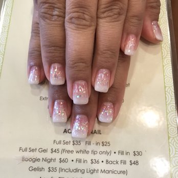 Nails La Vie - Gel manicure by Jenny for my wedding!  Love it - Nail Salons Near Me - Honolulu, Hawaii