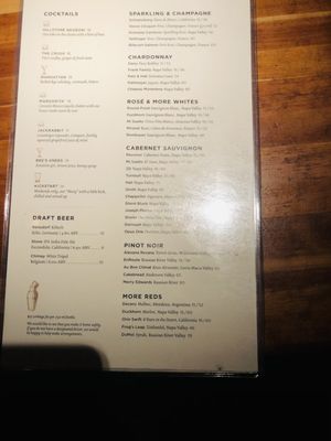 Menu photo 8 Houston's Restaurant Irvine, CA