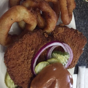 Parlor City Pub and Eatery - Boneless pork tenderloin - Pubs Near Me - Cedar Rapids, Iowa