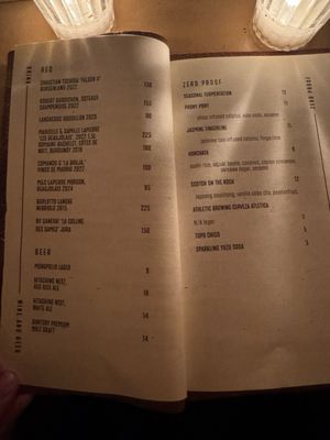 Menu photo 6 Tokyo Record Bar New York, NY
