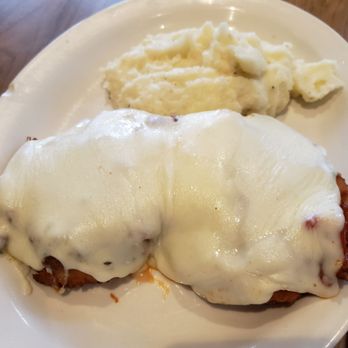 Olympic Steak & Pizza - Arlington - Chicken parm & mashed potatoes - Steakhouses Near Me - Arlington, Tennessee
