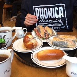 Paul - Freshly baked sandwiches and warm sweet buns for breakfast!