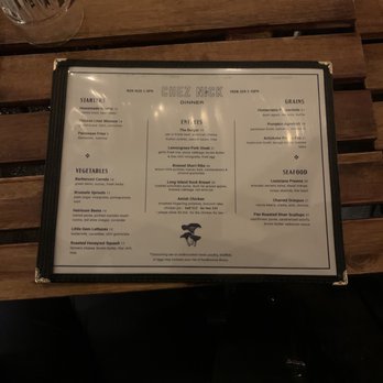 Chez Nick - Menu dec 2020 - New American Near Me - New York, New York Chez Nick - Menu dec 2020 - New American Near Me - New York, New York