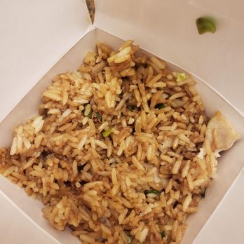 Silver River Restaurant - This was supposed to be chicken & shrimp fried rice. There were three small shrimp and 6 small pieces of chicken and a lot of stale rice. - Chinese Near Me - Oakley, California Silver River Restaurant - This was supposed to be chicken & shrimp fried rice. There were three small shrimp and 6 small pieces of chicken and a lot of stale rice. - Chinese Near Me - Oakley, California