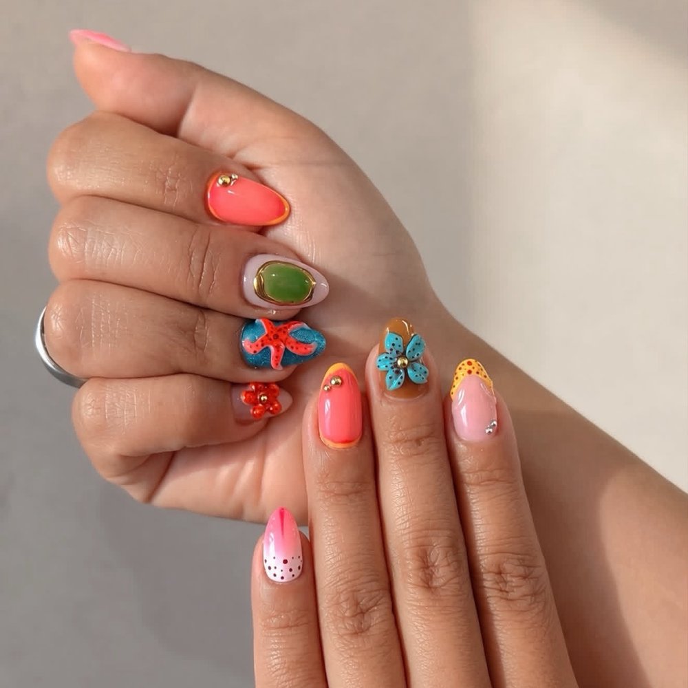 Eastvale Nails Spa - Gel x with designs - Nail Salons Near Me - Eastvale, California Eastvale Nails Spa - Gel x with designs - Nail Salons Near Me - Eastvale, California