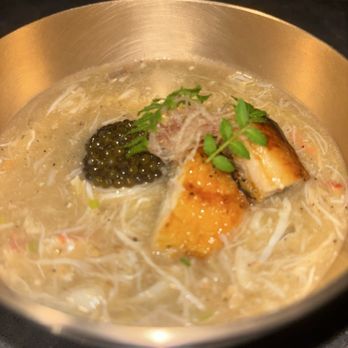 Restaurant Ki - Weird noodle & caviar dish - Korean Near Me - Los Angeles, California Restaurant Ki - Weird noodle & caviar dish - Korean Near Me - Los Angeles, California