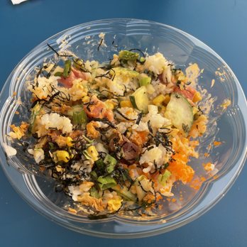 Pokémoto - Hawaiian Poke Bowl - All mixed Up - Poke Near Me - Wallingford, Connecticut