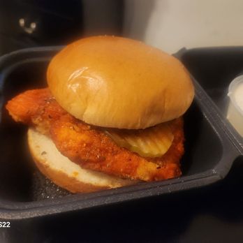 Wingstop - Lemon Hot Chicken sandwich. - Chicken Wings Near Me - Greensboro, North Carolina Wingstop - Lemon Hot Chicken sandwich. - Chicken Wings Near Me - Greensboro, North Carolina