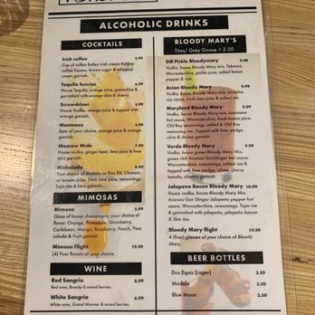Toast 101 - Drink Menu - Breakfast & Brunch Near Me - Tucson, Arizona Toast 101 - Drink Menu - Breakfast & Brunch Near Me - Tucson, Arizona
