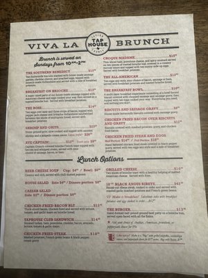 Menu photo 3 The Taylor County Taphouse Abilene, TX
