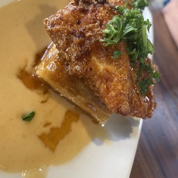Finney's Crafthouse - Orange - Chicken and waffles in gravy? - New American Near Me - Orange, California Finney's Crafthouse - Orange - Chicken and waffles in gravy? - New American Near Me - Orange, California