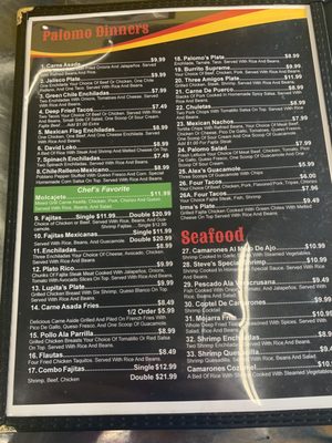 Menu photo 3 taco el paloma Okemah, OK Menu photo 3 taco el paloma Okemah, OK