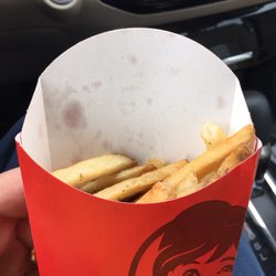 Wendy's - Actual amount of fries.  Looks like quality control doesn't exist.