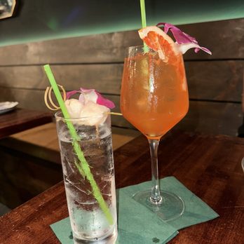 Sura - Lychee Collins & Chinari Spritz - Thai Near Me - Washington, DC, District of Columbia