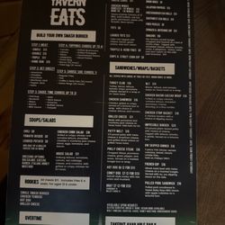 Gera Tavern - Menu.